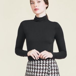 Pearl Lela Rose Jersey Turtleneck